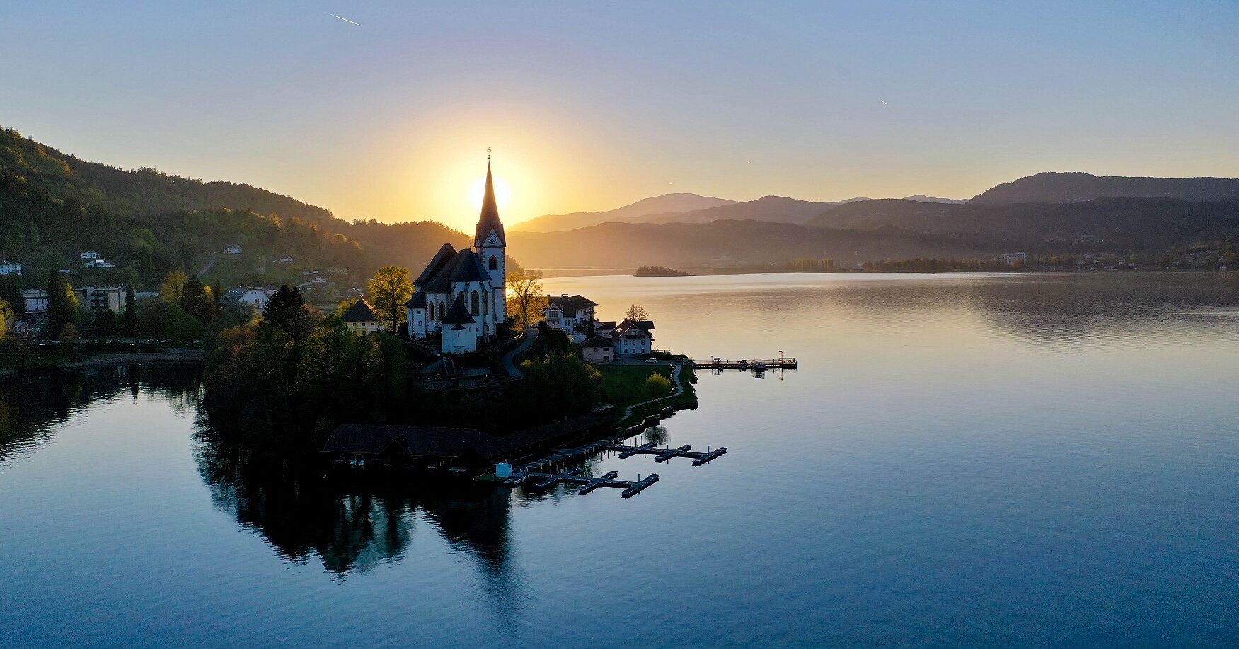 Maria Wörth Die romantische Kircheninsel Maria Wörth am Wörthersee