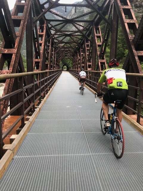 Rennrad Tour durch Kärnten, Slowenien und Italien.