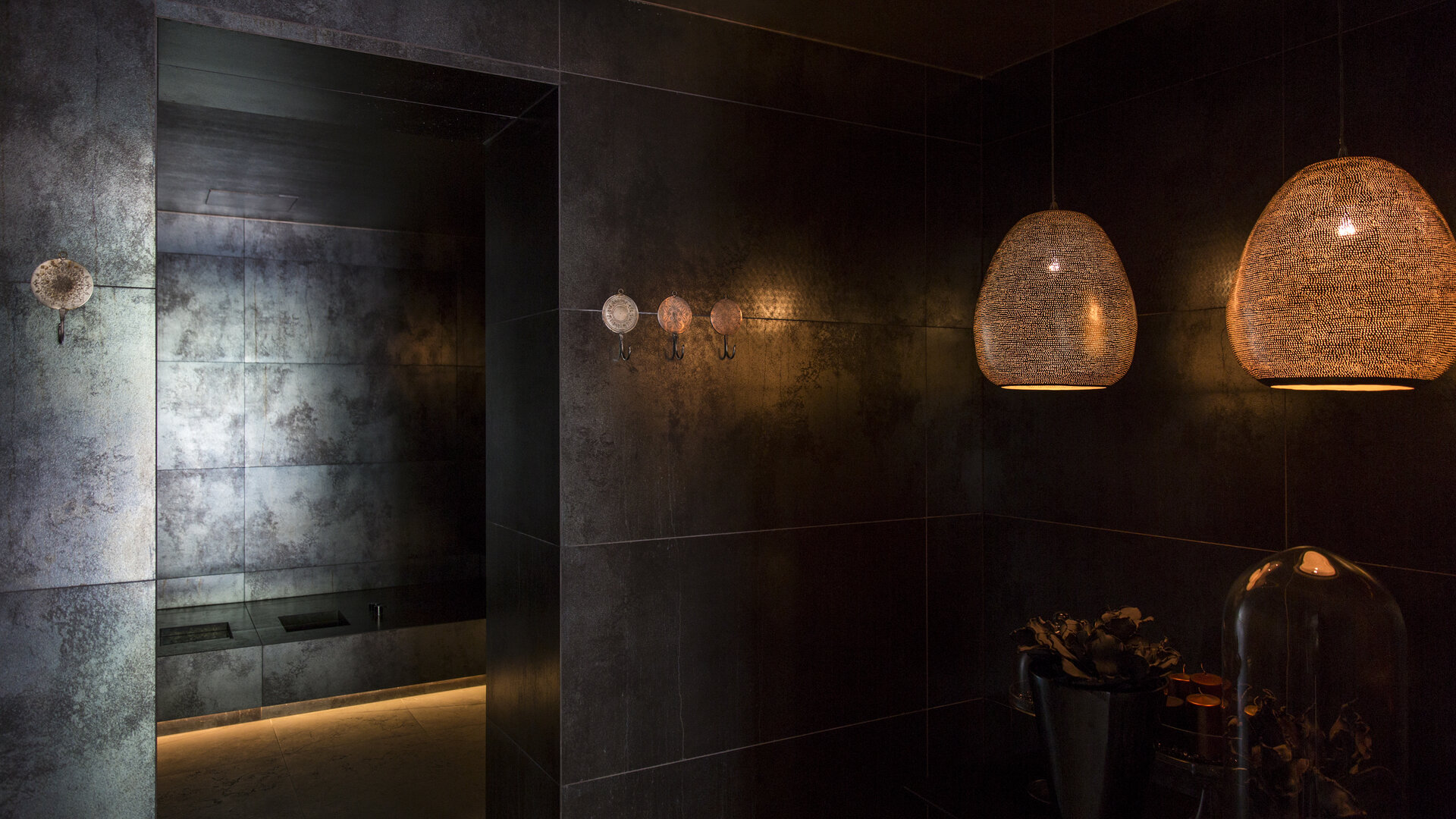 <p>Die Dampfsauna im Wellnessbereich des Falkensteiner Schlosshotel Veldens. </p>
