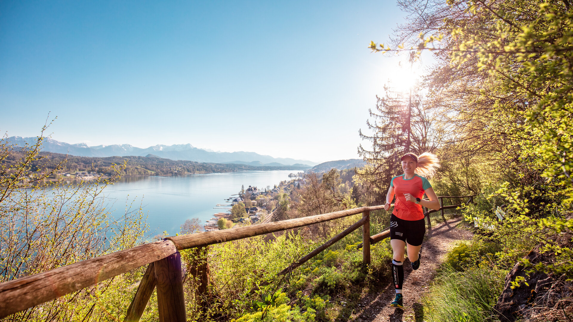 <p>Mehrere Trailrunning Strecken stehen rund um den Wörthersee zur Verfügung.</p>